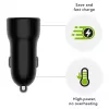Cargador de coche d bramante re-charge — USB-C 30W + USB-A 18W, 12–24V, negro