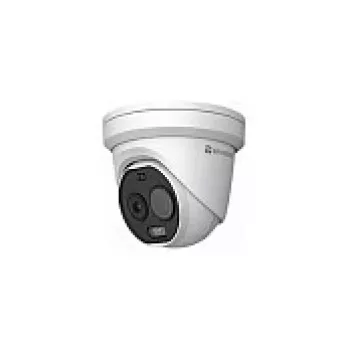 Cámara de red bi-espectral Turret Hikvision HM-TD1228-3/G1/T3A 12MP térmica y óptica, alcance 30 m