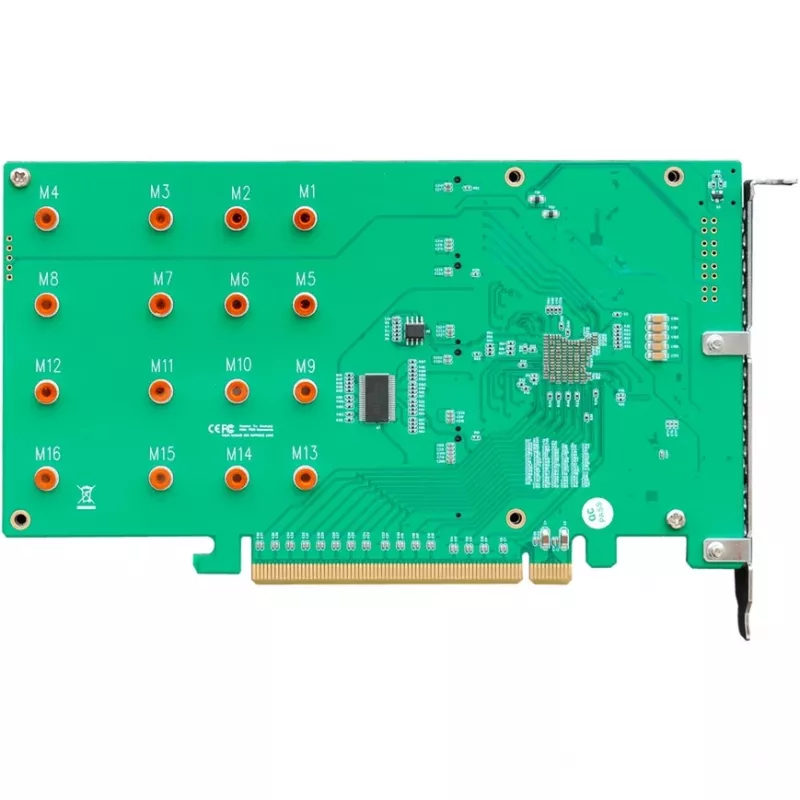 Adaptador host HighPoint Rocket 1104 PCI-Ex16v3 – 4x M.2 NVMe – NVMe – PCI-Express