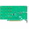 Adaptador host HighPoint Rocket 1104 PCI-Ex16v3 – 4x M.2 NVMe – NVMe – PCI-Express
