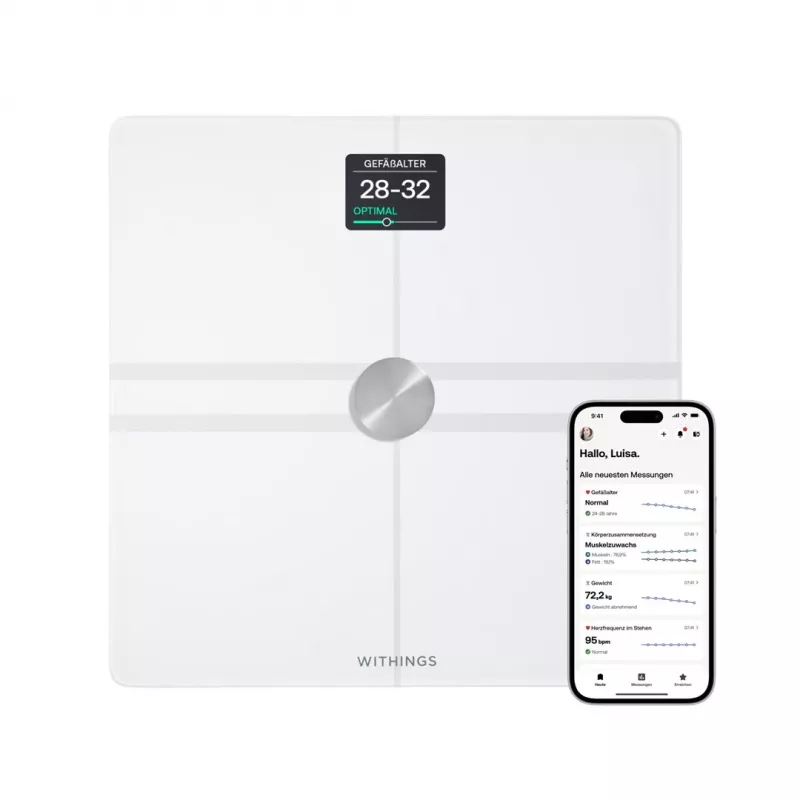 Báscula de persona electrónica Withings Body Comp