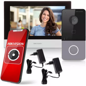 Videoportero Hikvision DS-KIS603-P(C)/EU 2 MP 7 pulgadas LCD