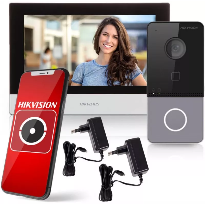 Videoportero Hikvision DS-KIS603-P(C)/EU 2 MP 7 pulgadas LCD