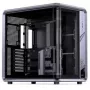 Caja de PC Jonsplus BO400CG Midi-Tower ATX con panel lateral de cristal templado, gris gunmetal