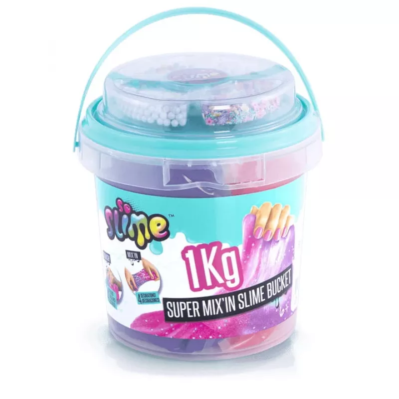 Slime Canal Toys Slime Super Bucket 1kg multicolor 6 años