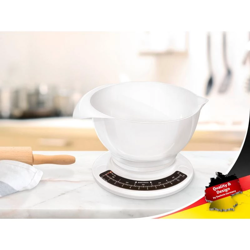 Báscula de cocina mecánica Soehnle Culina Pro blanco