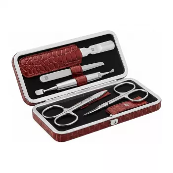 Set de manicura y pedicura ZWILLING 97653-003-0 – 5 piezas, estuche de piel