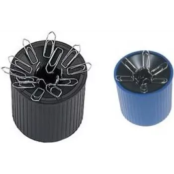 Dispensador de clips Helit Linear azul plástico (H6390834)