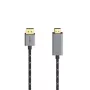 Adaptador de cable de vídeo Hama 00200506 1,5 m DisplayPort a HDMI negro