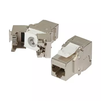 Módulo Keystone EFB Elektronik E-20072 plano plateado RJ-45