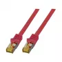 Cable de red EFB Elektronik MK7001.10R RJ-45 Cat6a 10 m rojo