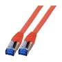 Cable de red EFB Elektronik K5525FRT.7,5 RJ-45 Cat6a 7,5 m rojo