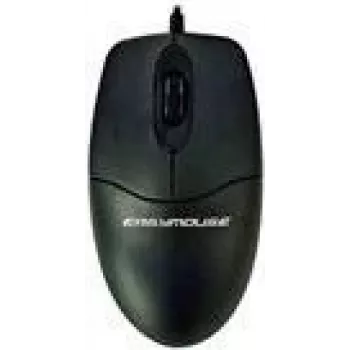 Ratón GETT GCQ EasyMouse Ratón óptico con cable USB Negro