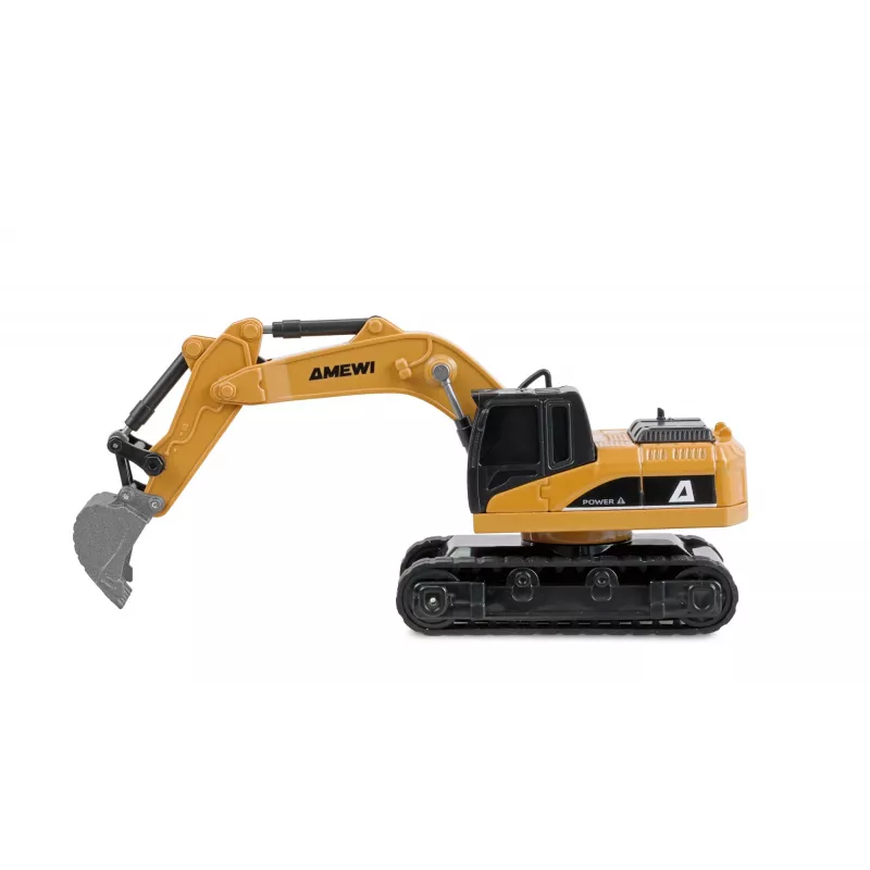 Excavadora modelo RC Amewi 22747 escala 1:64, motor eléctrico, para niños a partir de 6 años
