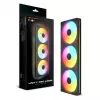 Ventilador COUGAR Unity360-FB Single-Frame 360 ARGB PWM Reversed, 120 mm, 700–1600 rpm, FDB, Negro