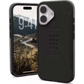 Funda UAG Urban Armor Gear Civilian MagSafe | Apple iPhone 17 | negra | 114547114040 (114547114040)
