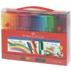 Faber-Castell CONNECTOR Rotuladores 155560, estuche de 60, colores surtidos