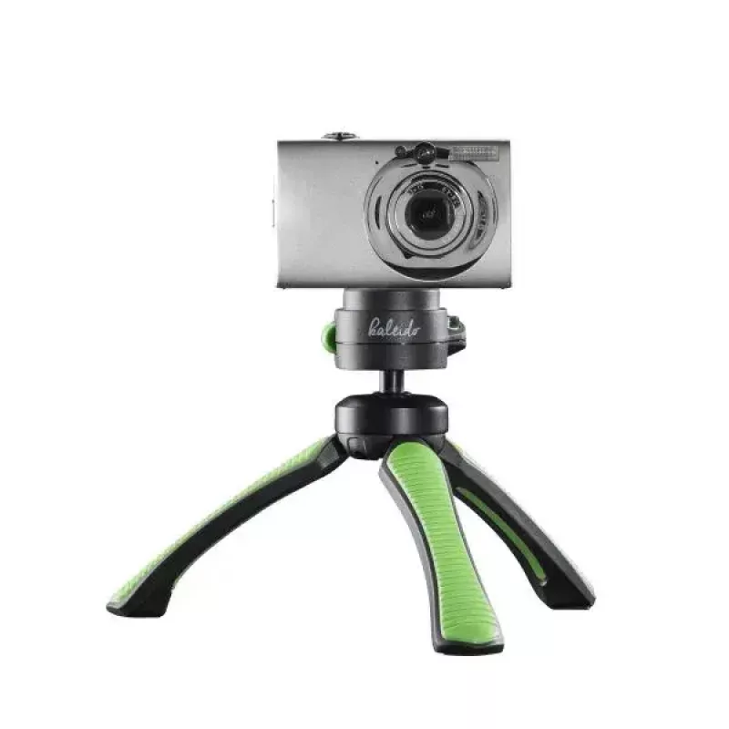 Trípode Mantona 21407 para smartphone y cámara digital negro verde