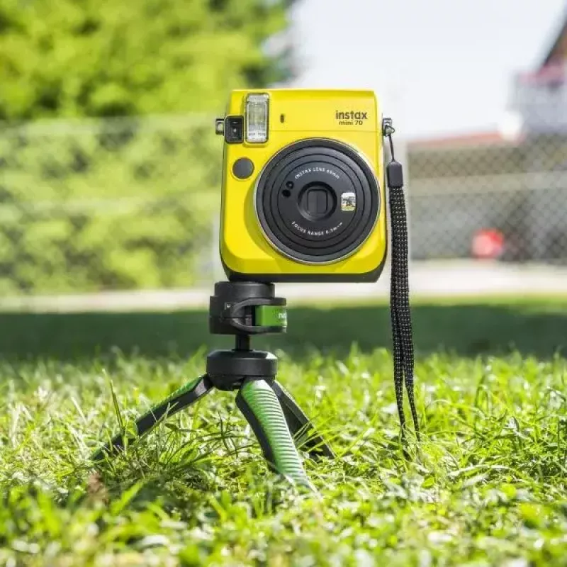 Trípode Mantona 21407 para smartphone y cámara digital negro verde