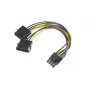 Akasa - Adaptador de fuente de alimentación - 4-PIN