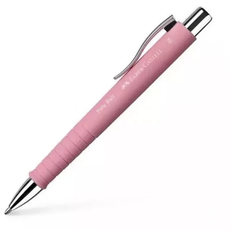 Bolígrafo con clip y pulsador Faber-Castell 241127