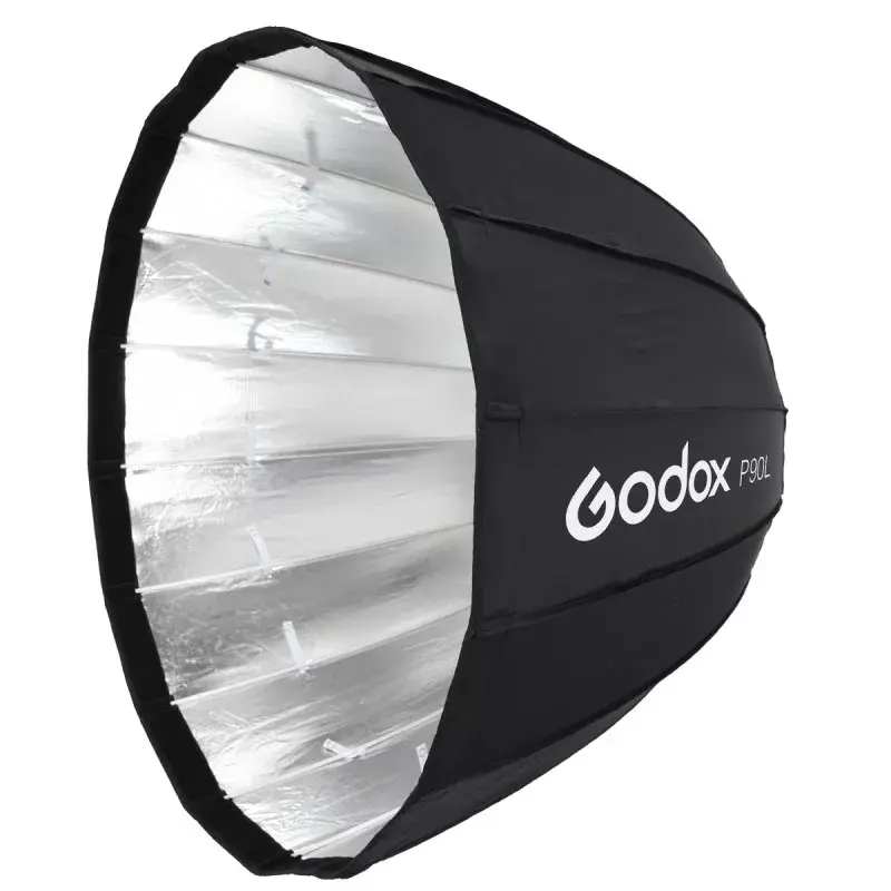 Softbox Godox P90L 90cm negro nailon poliéster con difusores