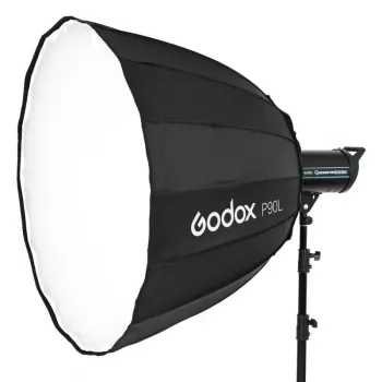 Softbox Godox P90L 90cm negro nailon poliéster con difusores
