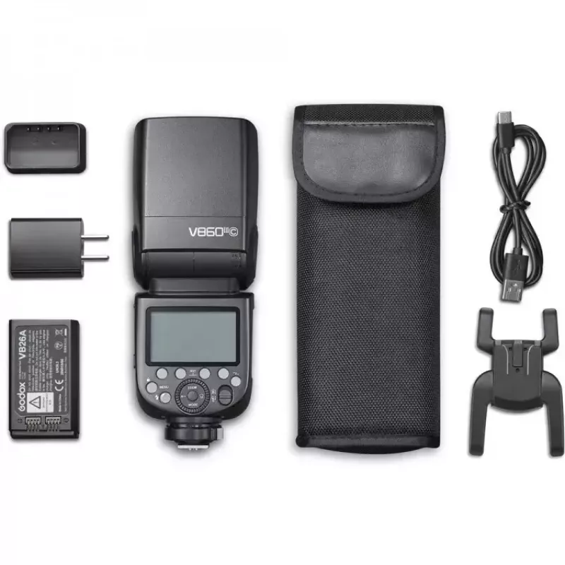 Flash esclavo Godox Ving V860III negro 1,5 s de carga 530 g