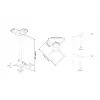 Soporte de techo Multibrackets M Universal Projector 300-480 con ajuste fino