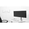 Multibrackets M VESA Deskmount Officeline Dual negro pinza/montaje con pernos 16 kg 15–30