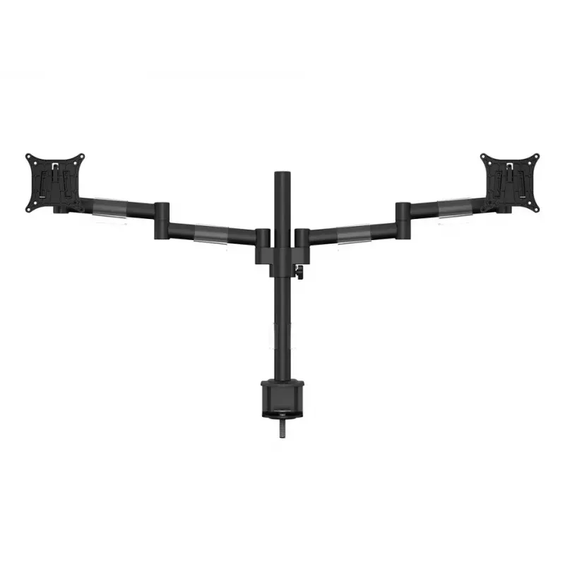 Multibrackets M VESA Deskmount Officeline Dual negro pinza/montaje con pernos 16 kg 15–30