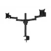 Multibrackets M VESA Deskmount Officeline Dual negro pinza/montaje con pernos 16 kg 15–30