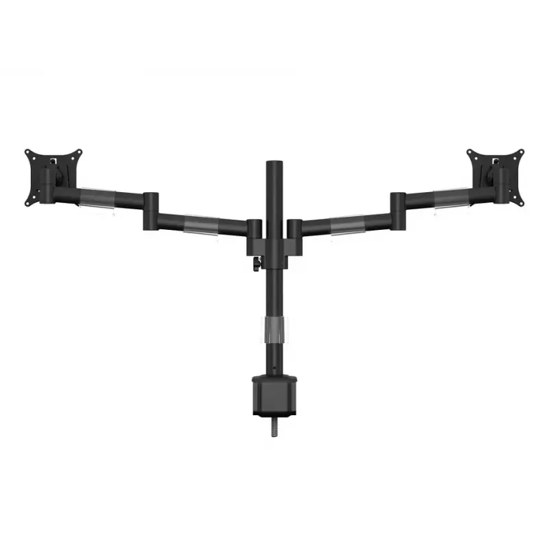 Multibrackets M VESA Deskmount Officeline Dual negro pinza/montaje con pernos 16 kg 15–30
