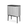 Cubo de basura Brabantia 316227 34L rectangular plástico acero inoxidable