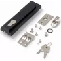 Triton RAX-MS-X35-X2 Maneta giratoria de metal con cerradura para armarios rack de suelo, 2 llaves