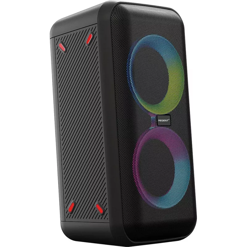 Altavoz Bluetooth FERGUSON REGENT Power Audio 400BT RGB 60W FM USB AUX DSP negro