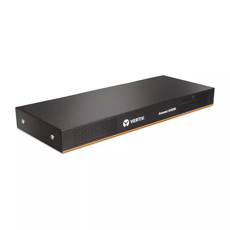 Vertiv Avocent AutoView AV3216 Conmutador KVM de 16 puertos, 2 usuarios locales, 1 usuario IP