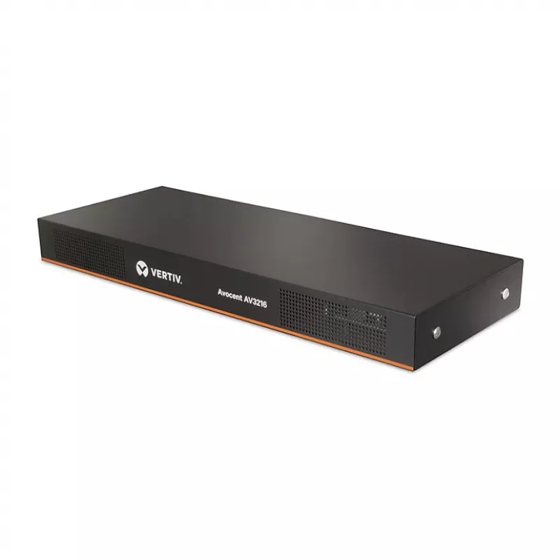 Vertiv Avocent AutoView AV3216 Conmutador KVM de 16 puertos, 2 usuarios locales, 1 usuario IP