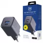 Cargador 3MK Hyper Charger PD 33W GaN QC4+ negro — cargador rápido PD 33W con tecnología GaN