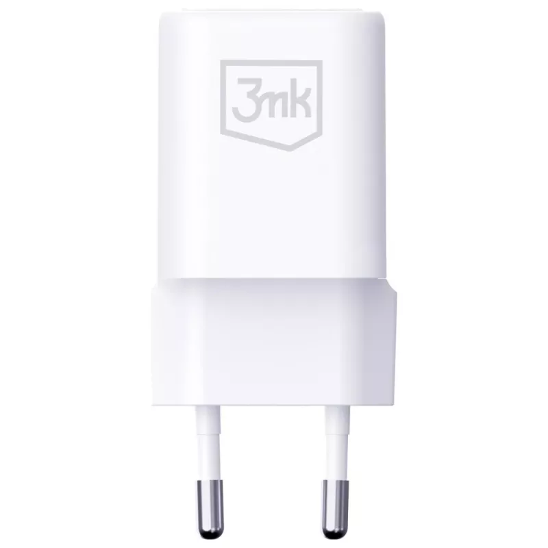 Cargador de pared 3MK Hyper Charger PD 33W GaN QC4+ blanco – USB-C PD 33W, GaN, Quick Charge 4+