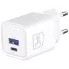 Cargador de pared 3MK Hyper Charger PD 33W GaN QC4+ blanco – USB-C PD 33W, GaN, Quick Charge 4+