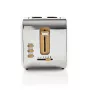 Nedis KABT510EWT Tostadora, 2 ranuras anchas, soft-touch, blanca