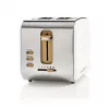 Nedis KABT510EWT Tostadora, 2 ranuras anchas, soft-touch, blanca
