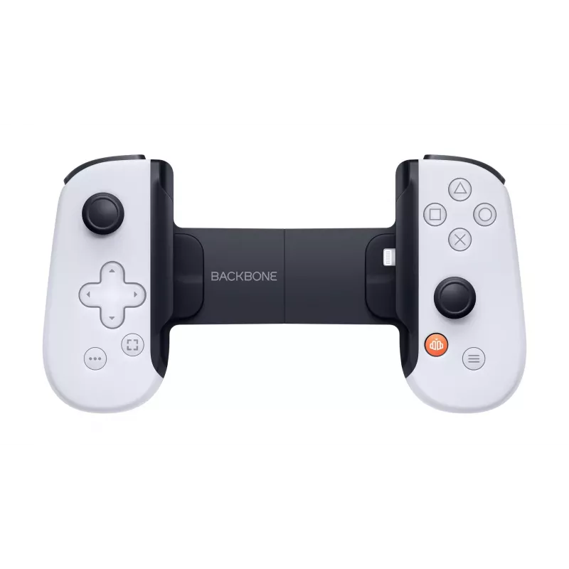 Gamepad Backbone One for iPhone PlayStation Edition blanco – mando con cable Lightning para PC, PlayStation, Xbox, iOS