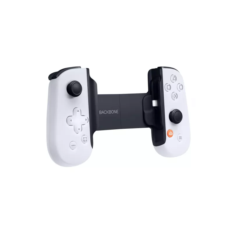 Gamepad Backbone One for iPhone PlayStation Edition blanco – mando con cable Lightning para PC, PlayStation, Xbox, iOS