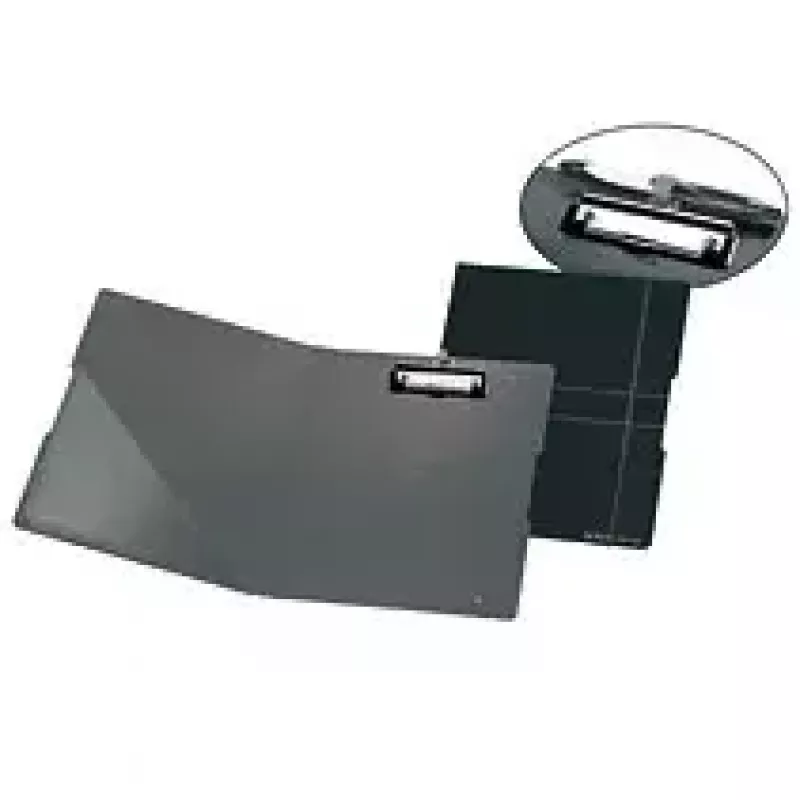 Tabla con pinza Herlitz 11217221 negra