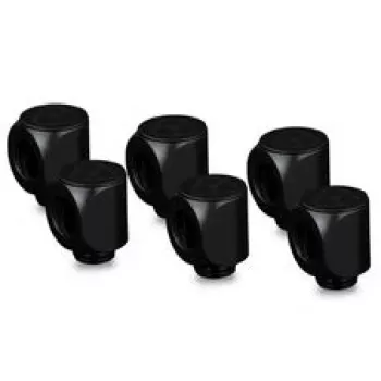 Thermal Grizzly DeltaMate Rotary 90° Racor, negro, pack de 6