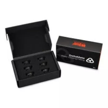 Thermal Grizzly DeltaMate Plug - negro (pack de 6) (TG-DM-FIT-6009)