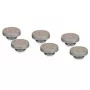 Thermal Grizzly DeltaMate tapón de cierre - níquel mate (pack de 6) (TG-DM-FIT-6209)