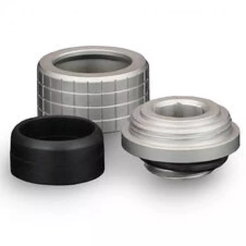 Thermal Grizzly DeltaMate Racor HT14, latón G1/4, níquel, pack de 6 (TG-DM-FIT-6214)